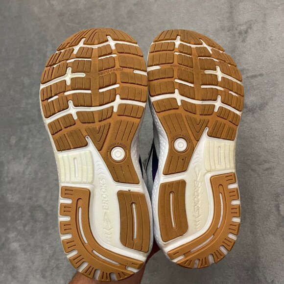 Brooks Womens Ghost 16 1204071D175 Gray Running Shoes Sneakers Size 8D Wide - Picture 6 of 9